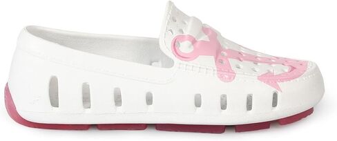 Floafers Kids Prodigy Driver (طفل صغير/طفل صغير/طفل كبير) - أحذية بدون كعب للأطفال - إسفنج EVA مقاوم للماء بطباعة سمك القرش العلوي 10 طفل صغير M in Saudi Arabia