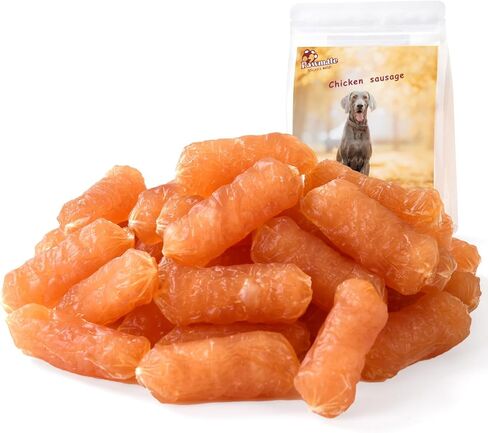 Dog Jerky Treats, Triple Flavor Jerky Twist Sticks 5 inch, Chicken Duck Wrapped Cod Sticks Rawhide Free Grain Free Dog Training Snacks Chewy Sticks Treats for Medium Large Dog 28-29 Counts in Saudi Arabia