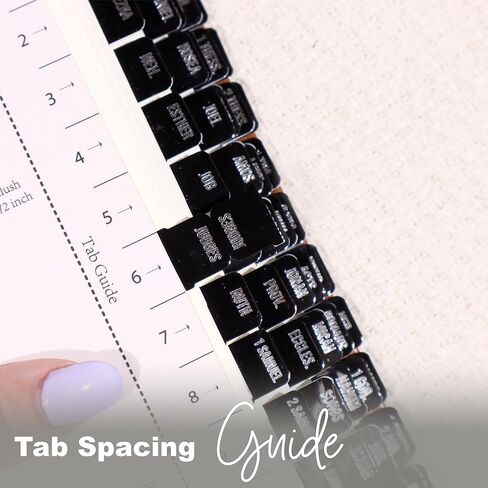 Idyllic Grace - Mini Bible Tabs, Rose Gold Foil Lettering, Journaling, Small Bibles, Study Tool, 90 Tabs, Old and New Testament, Christian, Catholic, Apocrypha, Index Tabs, Glossy Laminated - Elevated in Saudi Arabia