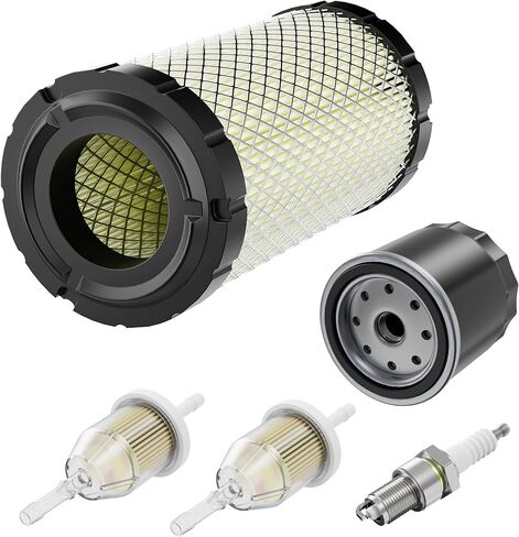 طقم ضبط عربة الجولف 10L0L لنماذج الغاز السابقة لنادي السيارات لعام 2004 مع محرك FE350 Kawasaki، يتضمن شمعة الإشعال، فلتر الهواء، فلتر الزيت، فلتر الوقود in Saudi Arabia
