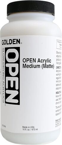 OPEN Slow-Drying Acrylics by GOLDEN, Acrylic Medium (Matte), 4 fl oz. in Saudi Arabia