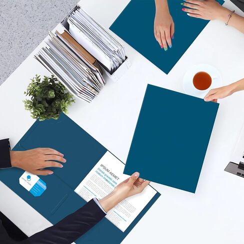 Two Pocket Folders, PANDRI 30 Pack 2 Pocket Folders, Letter Size Paper File Folder for School Office Home Business, Assorted 5 Colors in Saudi Arabia