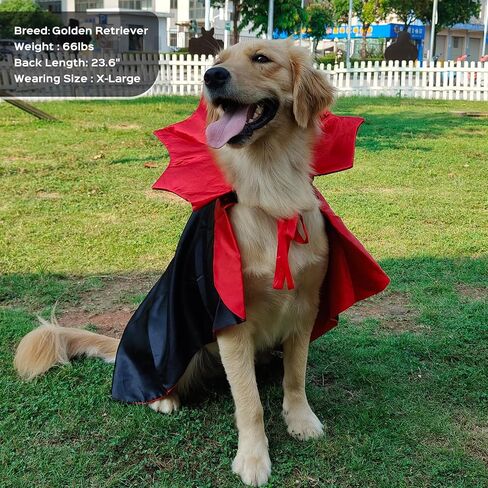 Funny Halloween Dog Cat Vampire Cloak Costume Stand-Collar Design Pet Cape Cosplay Apparel Holiday Party Dress Up Decoration in Saudi Arabia