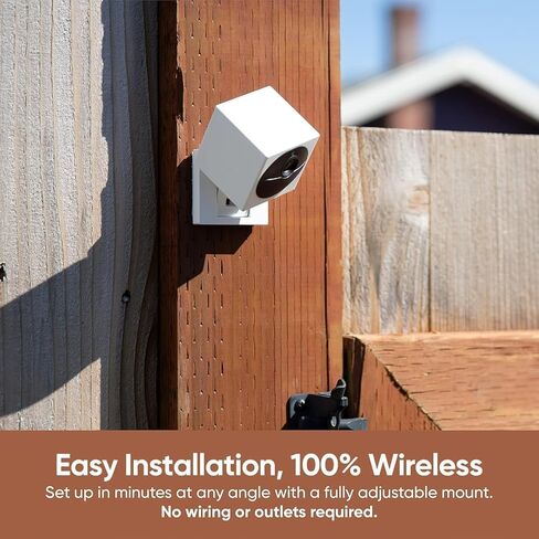 Cam Outdoor Add-on v2 (Base Station Required), 1080P HD Outdoor Camera Wireless for Home Security, Color Night Vision, Rechargeable Battery, 2-Way Audio, Weather-Resistant - White, 1-Pack in Saudi Arabia