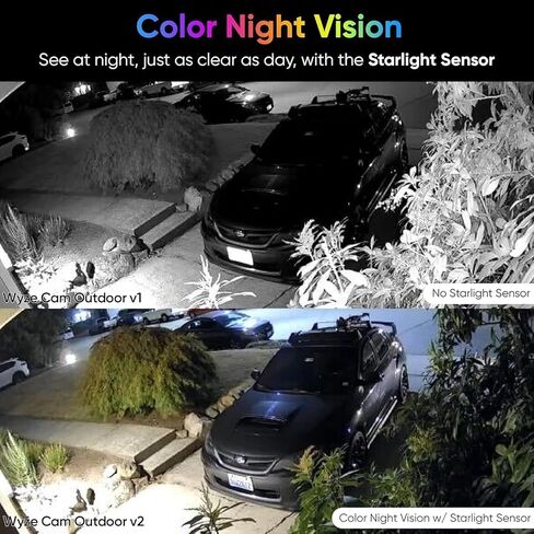 Cam Outdoor Add-on v2 (Base Station Required), 1080P HD Outdoor Camera Wireless for Home Security, Color Night Vision, Rechargeable Battery, 2-Way Audio, Weather-Resistant - White, 1-Pack in Saudi Arabia
