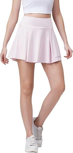 YUDESEN Women's Tennis Skirt High Waisted Pleated Tennis Skirt Athletic Golf Skorts with Pockets for Running Workout Sports in Kuwait