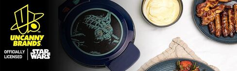 Uncanny Brands Star Wars Darth Maul Waffle Maker - The Sith Lord On Your Waffles in Kuwait