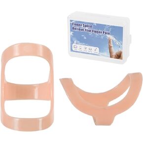 GHORTHOUD 14 Pcs Finger Splints - Finger Splint Sizing Kit for Arthritis, Mallet Finger - Thumb Splint, Trigger Finger Splint For Thumb, Middle, Pinky or Ring Finger (A Complete Kit (Sizes 2~15)) in Saudi Arabia