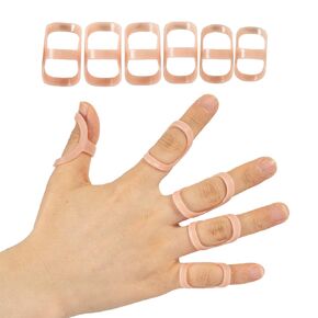 GHORTHOUD 14 Pcs Finger Splints - Finger Splint Sizing Kit for Arthritis, Mallet Finger - Thumb Splint, Trigger Finger Splint For Thumb, Middle, Pinky or Ring Finger (A Complete Kit (Sizes 2~15))