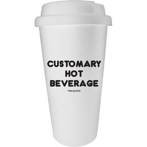 Funny Guy Mugs Keep Calm & Demand Trial By Combat Travel Tumbler With Removable Insulated Silicone Sleeve, Black, 16-Ounce in Kuwait