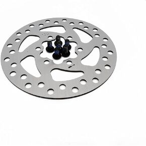 120mm Colorful 6 Holes Brake Disc for NIU KQi3/KQi3 MAX/PRO KQi3 Sport Electric Scooter kqi3 Replace Accessories (120mm Colorful)