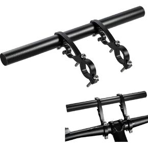 Bike Bicycle Double Handlebars Extender Extension,7.87 inches/20CM Aluminum Alloy Bike Bracket Accessories,for Bike Mounts,Bicycle Extender Bars,for 20mm-32mm Bars Caliber in Saudi Arabia