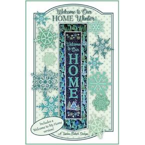 Janine Babich Designs Welcome to Our Home-Winter Pattern, Any