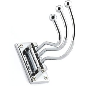Richelieu Hardware BP99842184 Utility Swivel Hook, Matte Nickel Finish