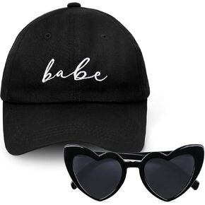 Bride Baseball Hat Cap and Bride Sunglasses Gifts Set Bride to be Gifts, Bachelorette Gifts for Bride 2PCS Bridal Shower Gift
