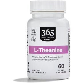 Whole Foods Market, L-Theanine 100mg, 60 ct