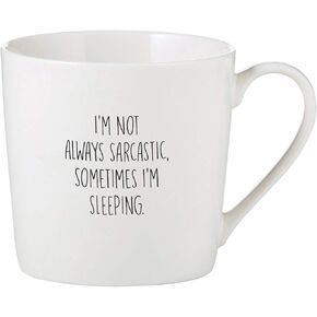 كوب مقهى Santa Barbara Design Studio Creative Brands SIPS Drinkware، 14 أونصة، أنا لست دائمًا ساخرًا in Kuwait