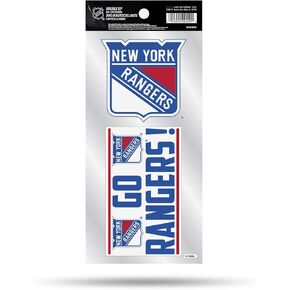 Rico Industries NHL Double Up Die Cut 2-Piece Sticker Sheet