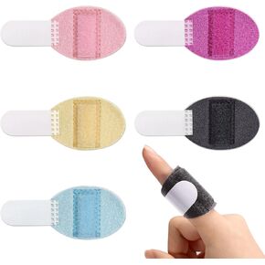 Finger Splints, 5pcs Color Finger Brace Finger Stabilizer for Broken Fingers Straightening Arthritis Knuckle Immobilization