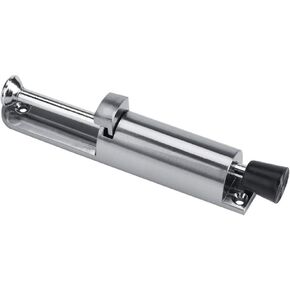 Door Stopper, Kickdown Door Stop, Spring Loaded Telescopic Step On/Off Door Stopper Rubber, Adjustable Heavy Duty Door Locks Holder Stop/Release by Foot