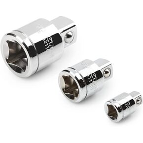 TEKTON 1/4, 3/8, 1/2 Inch Drive Mini Extension Set (3-Piece) | SHA99020