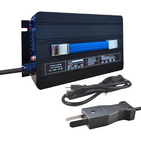 Abakoo 36V 20A Golf Cart Battery Charger with Crowsfoot Style Connector Crowfoot Plug