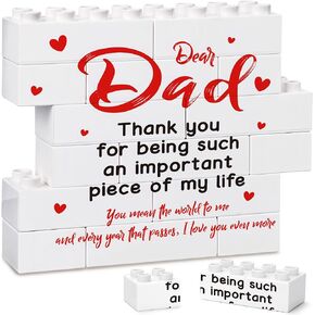 Unique Dad Gifts from Kids Daughter Son, Best Dad Ever Gifts, Creative Cool Gifts for Dad, Fathers Day Birthday Gifts for Father Dad New Dad Daddy -Dad Decorative Signs & Plaques