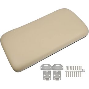 Tan Golf Cart Front Seat Bottom Replacement for EZGO Medalist TXT 1994-2013 Gas Electric Golf Cart
