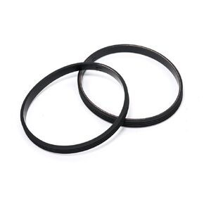 2Pcs Vacuum Cleaner Rubber Belt 4EPH219 (4Ridges, Circumference219mm x Width7.2mm) Compatible with Shark NV601UKT AZ2002 AZ2000