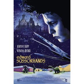 Edward Scissorhands Movie Poster Print (27 x 40)