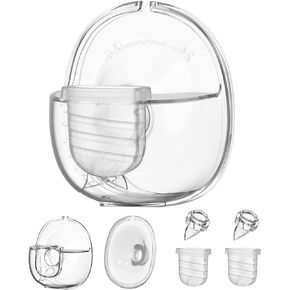 Wearable Breast Pump Replacement Parts Compatible with S32 Wearable Breast Pump, Include Duckbill Valve, Silicone Diaphragm