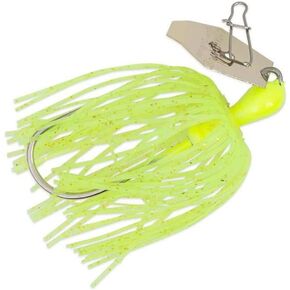 Z-Man Chatterbait Mini Spinnerbaits, Blue/Black, 1/4 oz