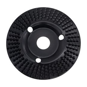 5PCS Wood Carving Disc Set with 7/8" Arbor for 5" Angle Grinder, Woodworking Grinding Cutting Wheel Shaping Discs Angle Grinder Attachments for Wood Carving, Flat & Rounded