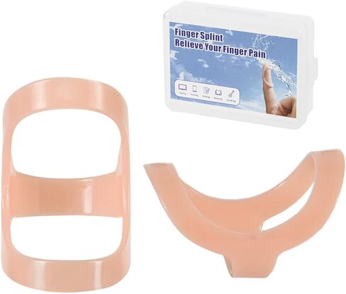 GHORTHOUD 14 Pcs Finger Splints - Finger Splint Sizing Kit for Arthritis, Mallet Finger - Thumb Splint, Trigger Finger Splint For Thumb, Middle, Pinky or Ring Finger (A Complete Kit (Sizes 2~15)) in Saudi Arabia