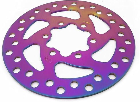 120mm Colorful 6 Holes Brake Disc for NIU KQi3/KQi3 MAX/PRO KQi3 Sport Electric Scooter kqi3 Replace Accessories (120mm Colorful) in Kuwait