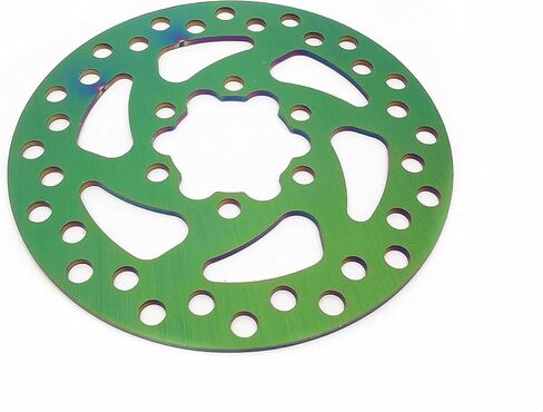 120mm Colorful 6 Holes Brake Disc for NIU KQi3/KQi3 MAX/PRO KQi3 Sport Electric Scooter kqi3 Replace Accessories (120mm Colorful) in Kuwait