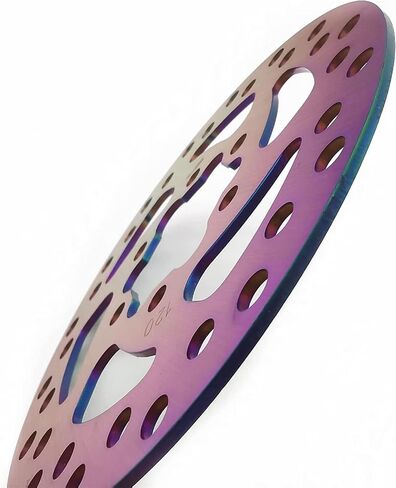 120mm Colorful 6 Holes Brake Disc for NIU KQi3/KQi3 MAX/PRO KQi3 Sport Electric Scooter kqi3 Replace Accessories (120mm Colorful) in Kuwait