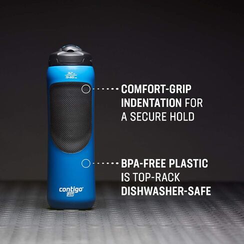 زجاجة مياه كونتيجو فيت أوتوسبوت، 32 أونصة، رمادي عرق السوس in Kuwait