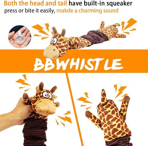 Squeaky Plush Dogs Toys for Aggressive Chewers, Stuffed Animal Dog Toy with Rubbery Belly, Durable Interactive Puppy Chew Toys for Boredom,to Keep Them Busy, Small Medium Large Breed(Cow) in Saudi Arabia