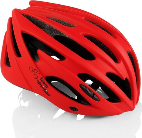 Team Obsidian Airflow Adult Bike Helmet - Lightweight Helmets for Adults with Reinforcing Skeleton - Unisex Bicycle Helmets for Women and Men - Comfortable and Breathable Cycling Mountain Bike Helmet in Saudi Arabia