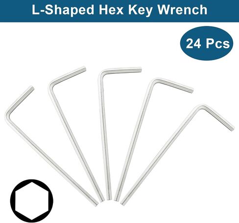 Biaungdo 2 Pcs Black 12mm Hex Key Wrench, Small Allen key Wrench, L Shaped Hexagon Wrench, Hex Key Spanner Wrench Set Hexagon Head Replacement Repairing Tool for Repairing Bike, Furniture in Saudi Arabia