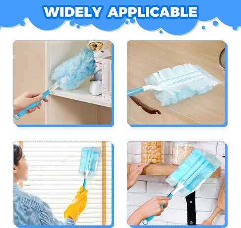 Duster Handle Only Compatible with Swiffer Duster Mop Extended Handle,Replacement Detachable Dust Handle Only,Extended Handle 3PCS in Saudi Arabia