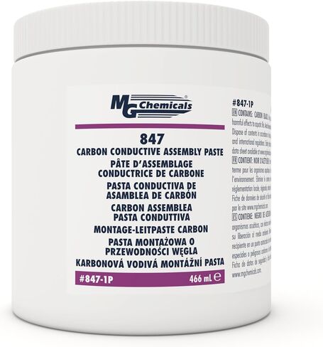 MG Chemicals - 847-1P Carbon Conductive Assembly Paste, 1 Pint Jar in Saudi Arabia