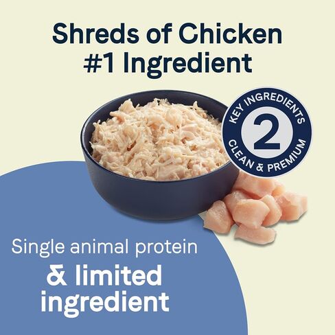 CANIDAE Pure Petite Protein Topper Wet Dog Food for Small Breeds, Chunks of Real Tuna in Gravy Recipe, 1.4 oz. (Case of 12) in Saudi Arabia