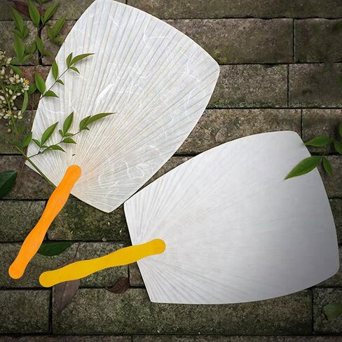 8" Wooden Fan Handles 500 Pcs, Premium Craft Sticks Jumbo Popsicle Sticks for Wedding, DIY Projects, Painting Mixing in Saudi Arabia