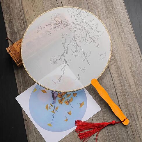 8" Wooden Fan Handles 500 Pcs, Premium Craft Sticks Jumbo Popsicle Sticks for Wedding, DIY Projects, Painting Mixing in Saudi Arabia