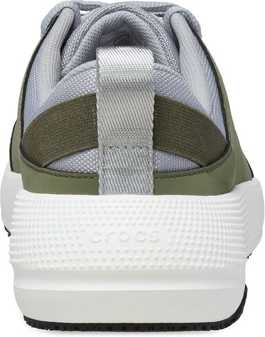 Crocs Men's On The Clock Work Sneakers, Slip Resistant Shoes, Triple Black, 13.5 in Saudi Arabia