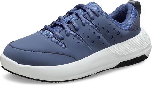 Crocs Men's On The Clock Work Sneakers, Slip Resistant Shoes, Triple Black, 13.5 in Saudi Arabia