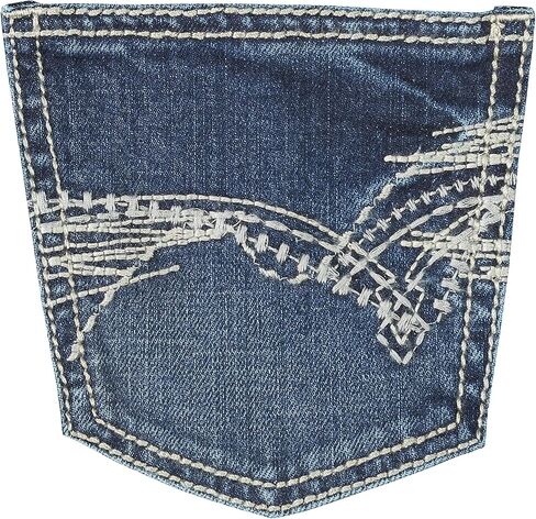 بنطلون جينز Wrangler Boys 20X Vintage Boot Cut، سوريل in Kuwait