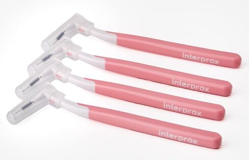 0.38 mm Pink Plus Interproximal Brush Nano - Pack of 6 in Saudi Arabia